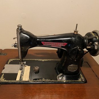 Piccolo's Italian Restaurant - Antique sewing machine! - Italian Near Me - Lenoir, North Carolina
