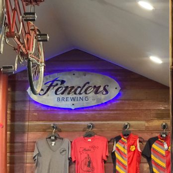 Fenders Brewing - a bicycle hanging from the ceiling - Breweries Near Me - Polk City, Iowa Fenders Brewing - a bicycle hanging from the ceiling - Breweries Near Me - Polk City, Iowa