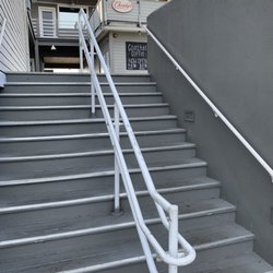 Coastal Coffee - Up the stairs...