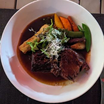 Red Door Bistro - Braised Short Ribs - Bistros Near Me - Whistler, British Columbia Red Door Bistro - Braised Short Ribs - Bistros Near Me - Whistler, British Columbia