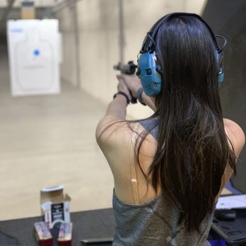 The Range at Austin - Pistol shot was 3/3 on the blue dot - Guns & Ammo Near Me - Austin, Texas The Range at Austin - Pistol shot was 3/3 on the blue dot - Guns & Ammo Near Me - Austin, Texas