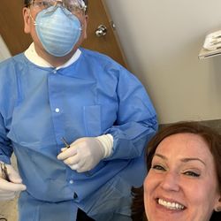 Jensen Charles D DDS - About to get my thoroughly cleaning from Dr Jensen himself!   And listen to his entertaining good moral stories.