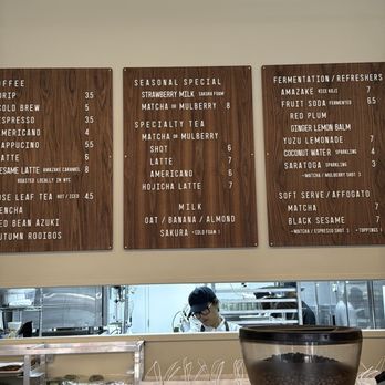 Koke - menu - Coffee & Tea Near Me - New York, New York Koke - menu - Coffee & Tea Near Me - New York, New York
