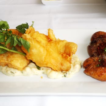 Orchids - Fish and Chips - Smoked Tartar Sauce and Crushed Potato Fries - Breakfast & Brunch Near Me - Honolulu, Hawaii Orchids - Fish and Chips - Smoked Tartar Sauce and Crushed Potato Fries - Breakfast & Brunch Near Me - Honolulu, Hawaii