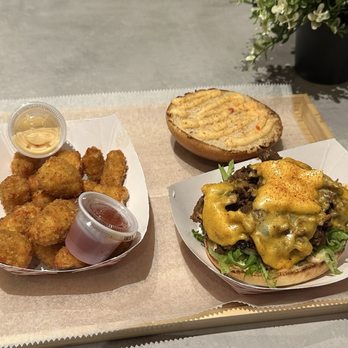 Black Salt Black Sugar - Spicy cheese curds and Philly cheese burger - Burgers Near Me - Falls Church, Virginia Black Salt Black Sugar - Spicy cheese curds and Philly cheese burger - Burgers Near Me - Falls Church, Virginia