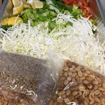 Experience Burma Restaurant and Bar - Tea leaf salad with all the fixings packed nicely so they stay crispy! - Burmese Near Me - Pleasanton, California