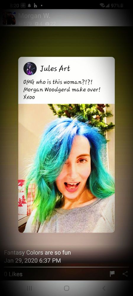 Morgan Woodgerd Hairstylist Logo