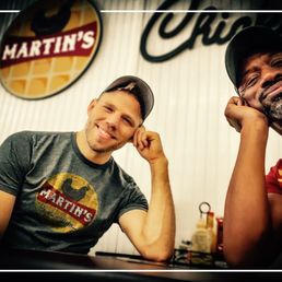 Lennon and Colton at Martin's