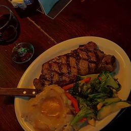 Steak mash and veggie special