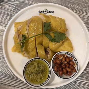 Baby Cafe - Hainanese chicken - 1/2 chicken - Desserts Near Me - Boston, Massachusetts Baby Cafe - Hainanese chicken - 1/2 chicken - Desserts Near Me - Boston, Massachusetts