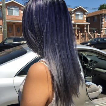 & Plus Salon - My hair when it's straight - Hair Salons Near Me - New York, New York