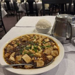 Huge single serving Mapo Tofu Huge single serving Mapo Tofu
