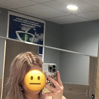 Capri College - After appointment #1: You can see the harsh root-line, plus color is uneven. - Massage Near Me - Davenport, Iowa