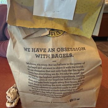 Einstein Bros. Bagels - My to go order cuz I ate my food - Breakfast & Brunch Near Me - Newnan, Georgia Einstein Bros. Bagels - My to go order cuz I ate my food - Breakfast & Brunch Near Me - Newnan, Georgia