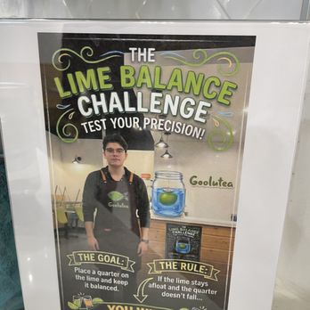 Goolu Tea - Challenge rules - Bubble Tea Near Me - Castro Valley, California