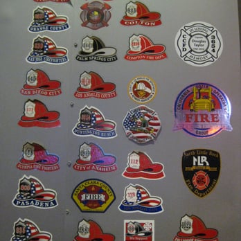 ROC's Firehouse Grille - Cool stickers on the wall. - American Near Me - Palm Desert, California ROC's Firehouse Grille - Cool stickers on the wall. - American Near Me - Palm Desert, California