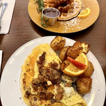 Sweet Bacon Cafe - Both breakfasts yuummmm - Breakfast & Brunch Near Me - Portland, Oregon