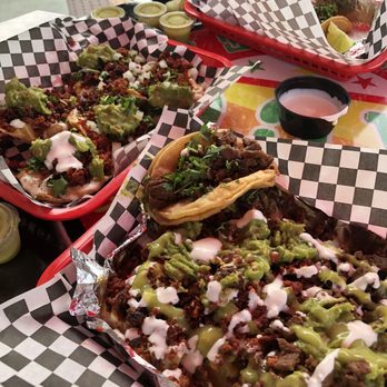 Tacos Manuel - Papa rellena and some vampiros - Tacos Near Me - Anaheim, California
