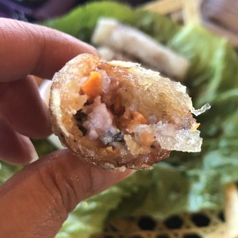 Pho Best III - Inside the spring roll - Vietnamese Near Me - Elmhurst, New York