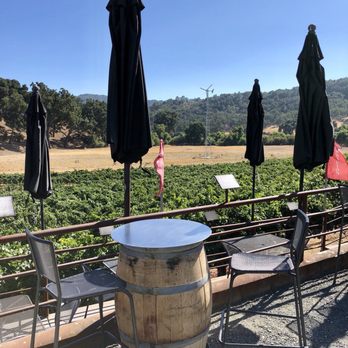 Oso Libre Winery - Vineyards with Wind Turbine - Wineries Near Me - Paso Robles, California
