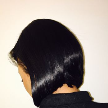 Mane Tease Salon - Bob cut with silk press - Hair Salons Near Me - Jonesboro, Georgia Mane Tease Salon - Bob cut with silk press - Hair Salons Near Me - Jonesboro, Georgia