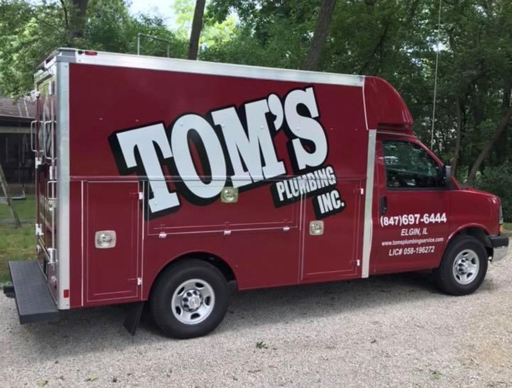 Slide of Tom's Plumbing Inc