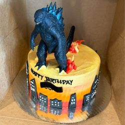 The Lemonade Bakery - Godzilla cake