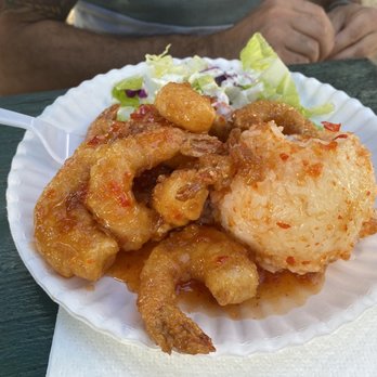 Zane's Simply Shrimp - Thai Sweet/Spicy shrimp - Food Trucks Near Me - Haleiwa, Hawaii
