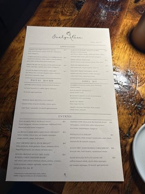 Menu photo 1 Evelyn Rose Vienna, VA