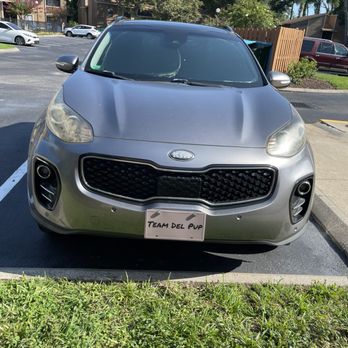 Forestlake Apartments - This is my car where I left my trunk open.  Nobody stole a thing. - Apartments Near Me - Daytona Beach, Florida