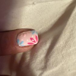 Perfect Nails - Polish on cuticle
