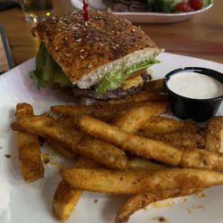 Stubborn Mule Saloon & Steakhouse - Mule burger