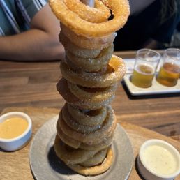 Onion ring tower
