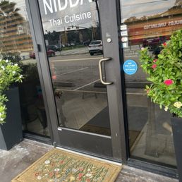 Exterior outside entrance of Nidda Thai Cuisine - Entry - Houston, Texas Exterior outside entrance of Nidda Thai Cuisine - Entry - Houston, Texas