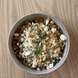 Charred corn