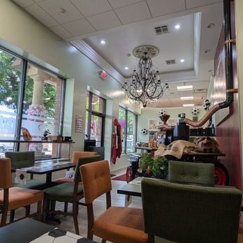 Prado Brew & Bakery - Nice and bright interior with their own coffee roaster right in the middle. - Coffee & Tea Near Me - Lodi, New Jersey Prado Brew & Bakery - Nice and bright interior with their own coffee roaster right in the middle. - Coffee & Tea Near Me - Lodi, New Jersey