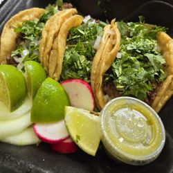 Tinoco's TNT Tacos Nachos Tortas - Their "Street Taco's ", delicious!!