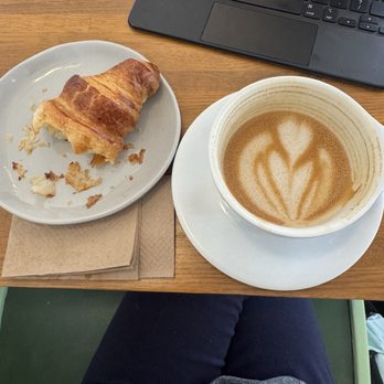 The Fairview - Croissant & cappuccino. - Coffee & Tea Near Me - San Marcos, Texas
