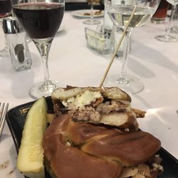 Irem Temple Country Club - Roasted turkey on a pretzel roll