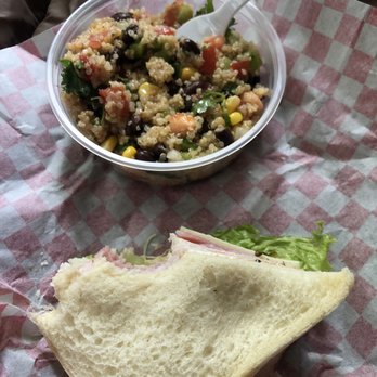 Miller's Country Store - Quinoa salad with ham and turkey sandwich - Bakeries Near Me - Sandpoint, Idaho