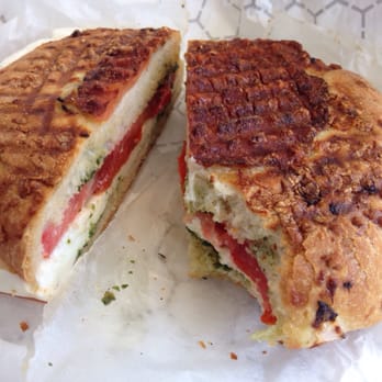 Lucy's Kitchen and Market - Veggie focaccia sandwich! - Italian Near Me - Princeton, New Jersey