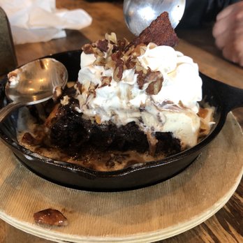 Puckett's Restaurant - Deep Fried brownie with candied bacon. OMG!! - Southern Near Me - Pigeon Forge, Tennessee Puckett's Restaurant - Deep Fried brownie with candied bacon. OMG!! - Southern Near Me - Pigeon Forge, Tennessee