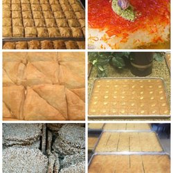 Lebanese and Middle Eastern dessert: Balklava, Knefe, Shaaybiyat, Namoora, Barazik, Maamoul
