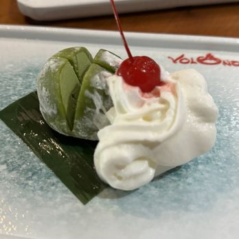 Volcano Asian Bistro - Green Tea Mochi - Asian Fusion Near Me - Alpharetta, Georgia