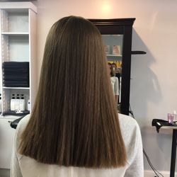 Anna Bang Hair Design - 5 Starr's. The staff was very profesional. If I could I would give them 6 stars. I loved their work. Thank you