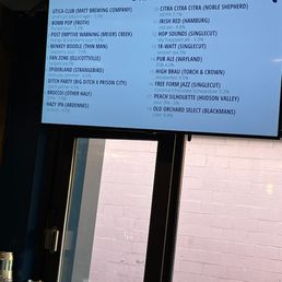 Beer Menu 9/15/23