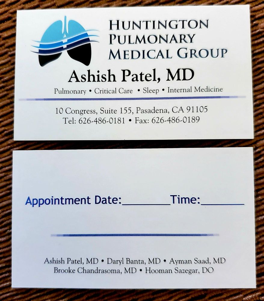 Patel Ashish MD - sleep specialist in Pasadena, CA