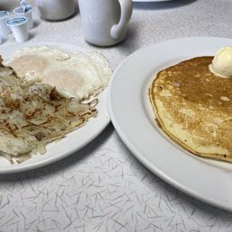 Pancake and the number 6. Pancake and the number 6.