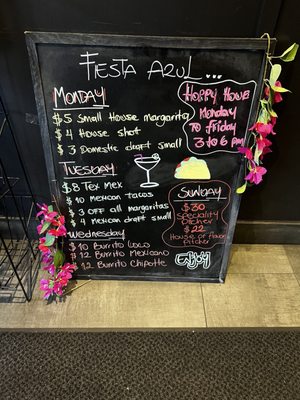Menu photo 3 Fiesta Azul - Saint Cloud St. Cloud, FL