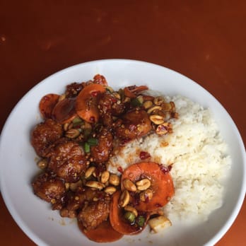 Pei Wei Asian Kitchen - Stand size Kung Pao Shrimp minus the snap peas. - Chinese Near Me - Shenandoah, Texas Pei Wei Asian Kitchen - Stand size Kung Pao Shrimp minus the snap peas. - Chinese Near Me - Shenandoah, Texas